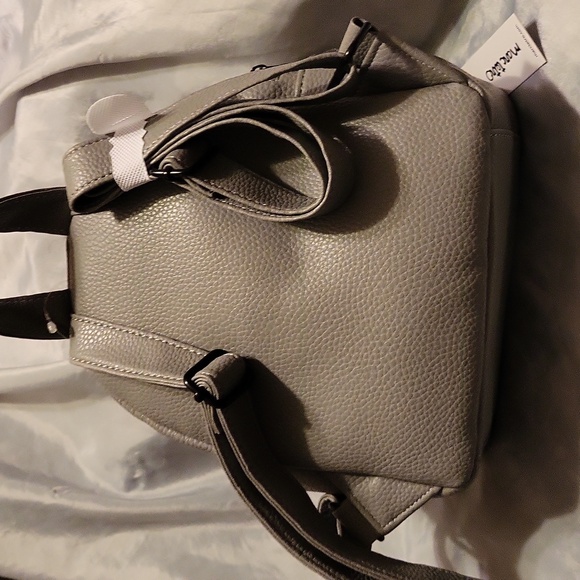 Marc Tetro schnauzer grey  Backpack BNWT HL M Purse Size Ty Ls M - Picture 4 of 6